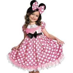Size 4-6x Disney Minnie Mouse Costume *Girls*